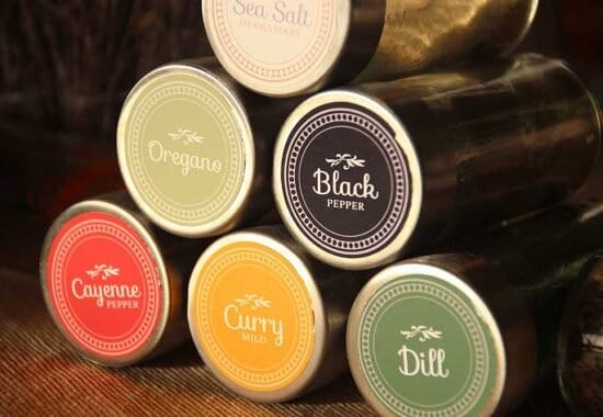 round-stickers-on-jars